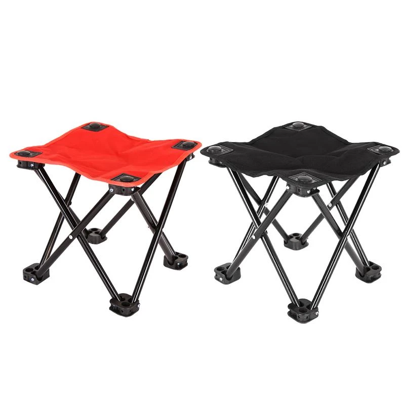 red camping chairs