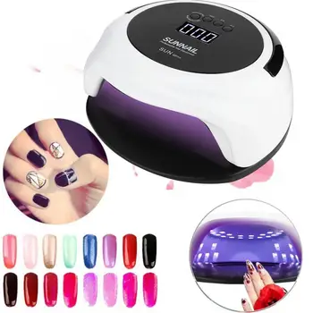 

72W Nail Dryer UV Led Lamp Set Infrared Sensor Smart Timer Curing Machine For All Types Nail Gel Polish LCD Display Nail Dryer