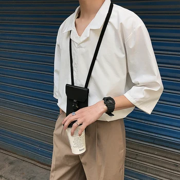 

Summer New Shirt Men Fashion Solid Color Casual Dress Shirt Man Streetwear Trend Wild Loose Casual Short-sleeved Shirt M-XL