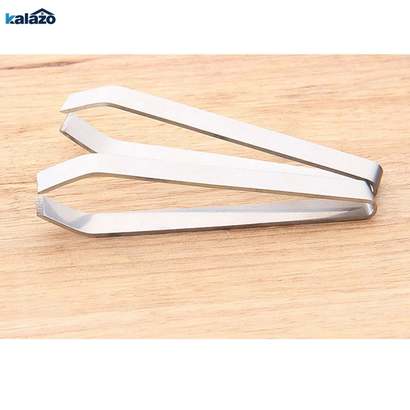 Stainless Steel Fish Bone Remover Pliers Pincer Puller Tweezer Tongs Pick-Up Utensils Kitchen Seafood Tool