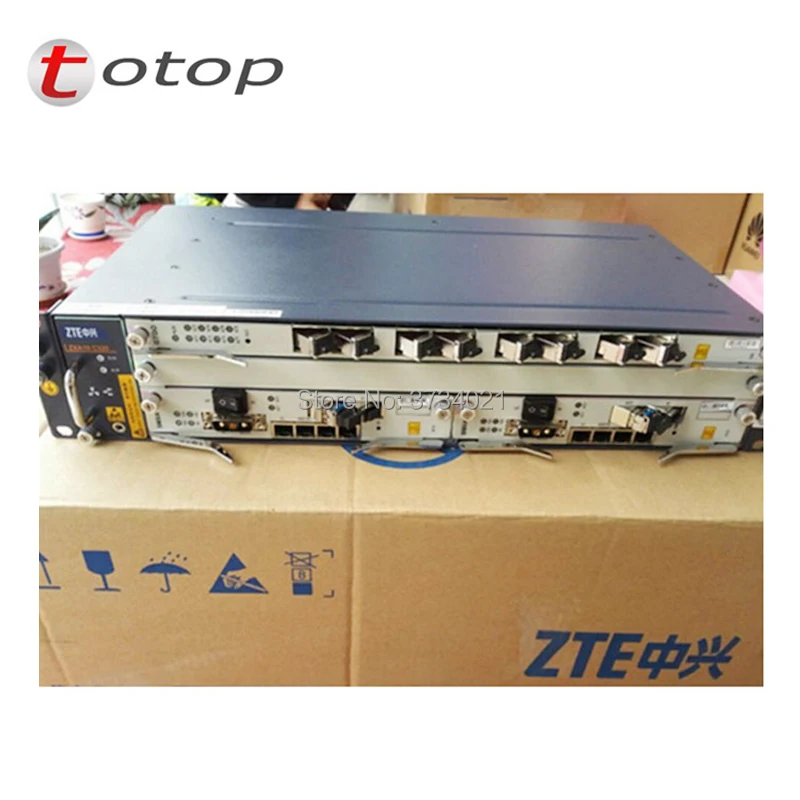 100% Оригинал ZTE ZXA10 C320 OLT шасси + вентилятор Оптический линейный