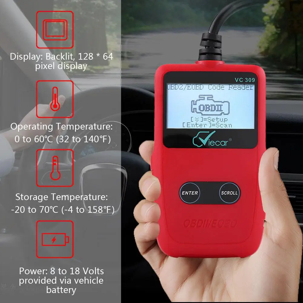 Инструменты для сканирования АВТО OBDII OBD2 OBD Автомобильный сканер инструмент