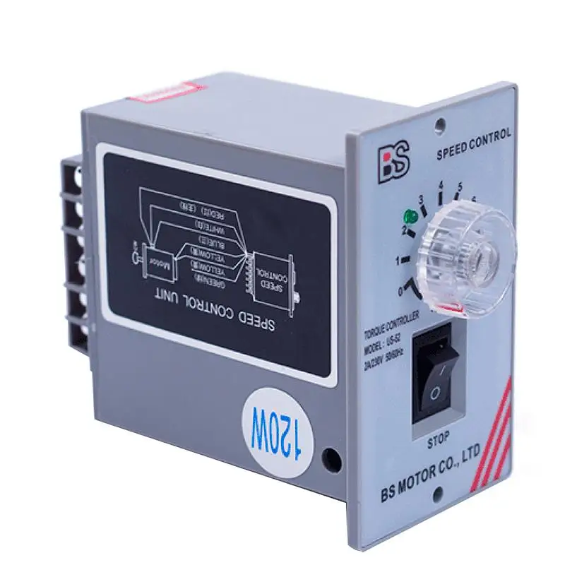 

1 Pcs AC Motor Speed Controller 400 W AC 220 V Motor Speed Controller Controller Identify Front And Back