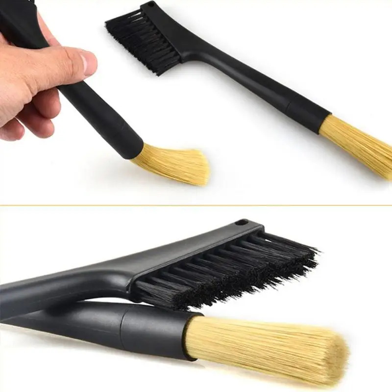 

Removable Double Head Grinding Bean Machine Coffee Powder Grinder Cleaning Brush 2018 New Style Coffee Grinder Brushes Gadget