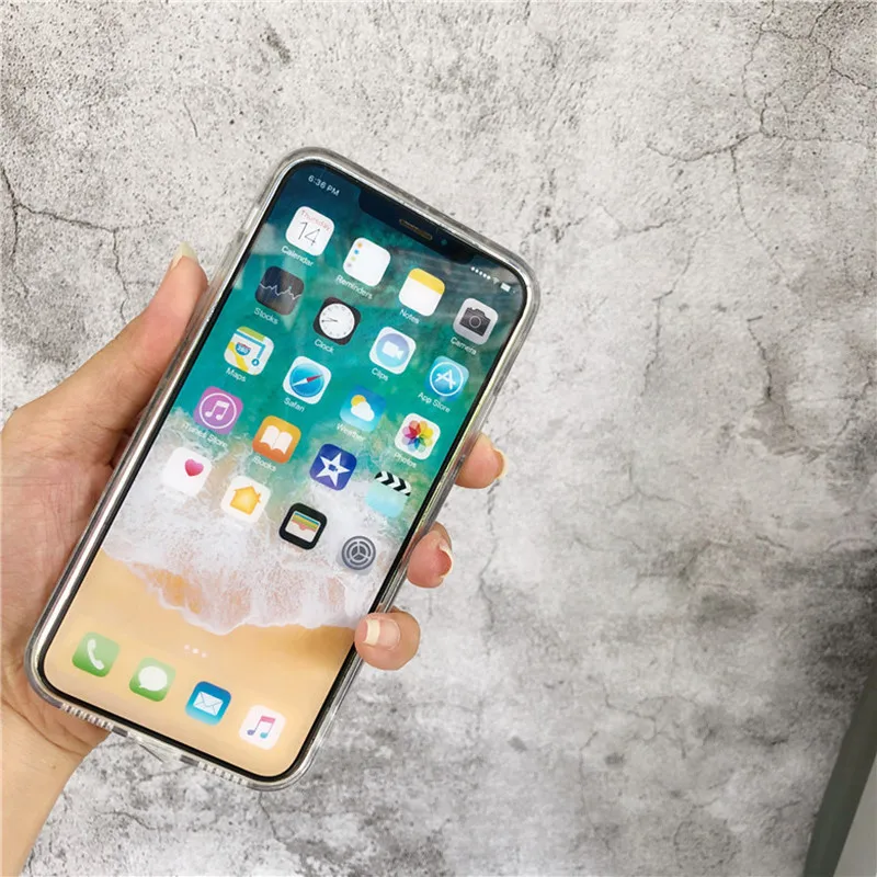 Lovebay Case For IPhone 6 6s 7 8 Plus Crystal Diamond Grain White Transparent For Iphone X XS Max XR Soft TPU Mobile Phone Shell Lovebay Case For IPhone 6 6s 7 8 Plus Crystal Diamond Grain White Transparent For Iphone X XS Max XR Soft TPU Mobile Phone Shell
