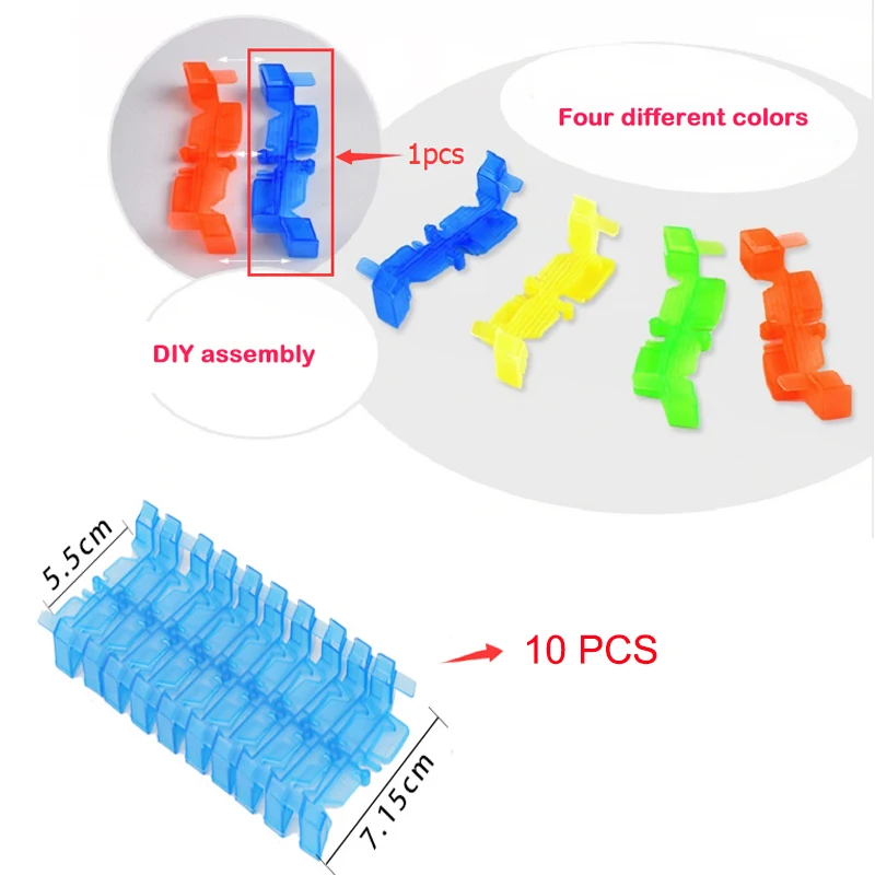 5,5 см DIY универсальные аксессуары для магического светящегося трека, обучающая игрушка для автомобиля, гоночные треки, автомобиль для детей, игрушки, рождественские подарки