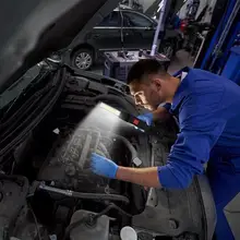 Мульти-функциональный COB Рабочий фонарь складной Аварийный Фонарь ручной Подвижный рабочий свет usb зарядка портативный свет