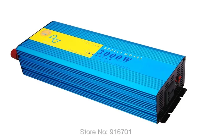 

3000W Pure Sine Wave Power Inverter, DC12V/24V/48V Off Grid Solar Power Inverter