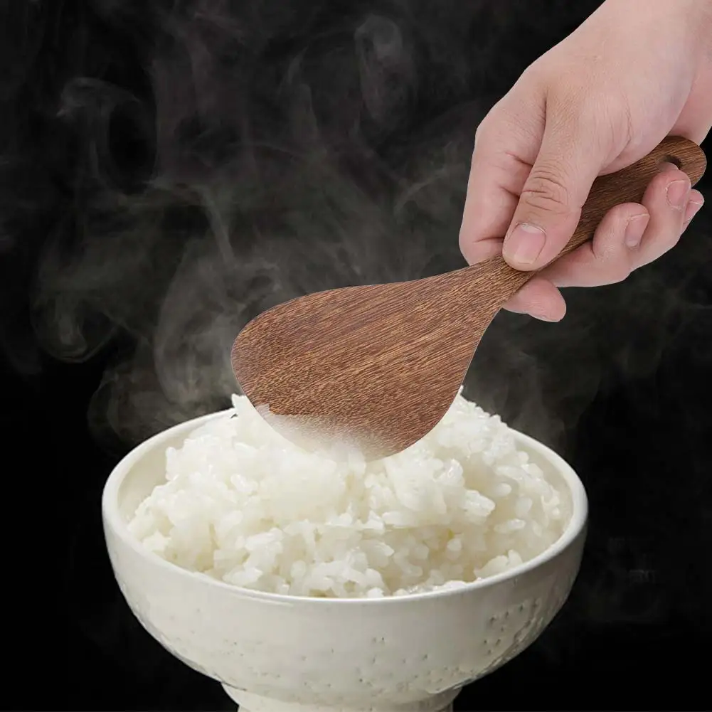 Горячая куриное крыло деревянная рисовая Лопата кухонный инструмент для приготовления пищи лопата деревянная лопатка жареный рис Тернер посуда Горячая