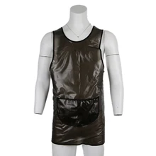 Двойной износ салонная стрижка фартук парикмахерский жилет одежда накидка для парикмахеров парикмахера