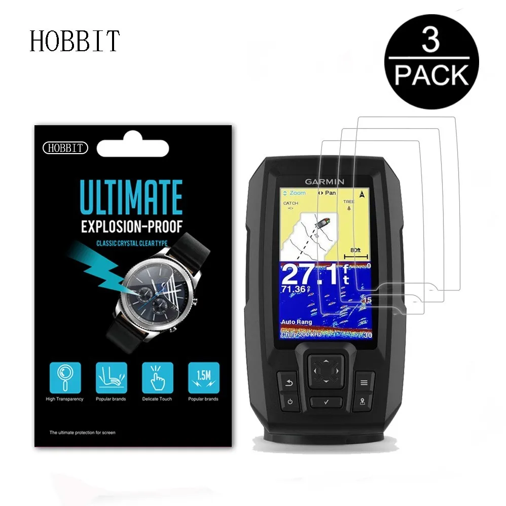 3 упаковки для Garmin Striker 4 4cv 4dv striker Plus 4CV ЖК пленка Nano Взрывозащищенная Защита экрана