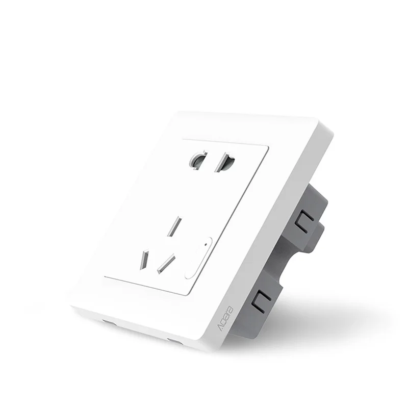 

Original Xiaomi Smart home Aqara Smart Light Control ZiGBee Wall Switch Socket Plug Via Smartphone Xiaomi APP Wireless Remote35