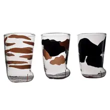 Стеклянная чашка с милыми кошачьими ножками, милая креативная стеклянная чашка для кофе, молока, напитков, термостойкая стеклянная чашка для домашнего офиса, уникальная чашка с кошачьими когтями