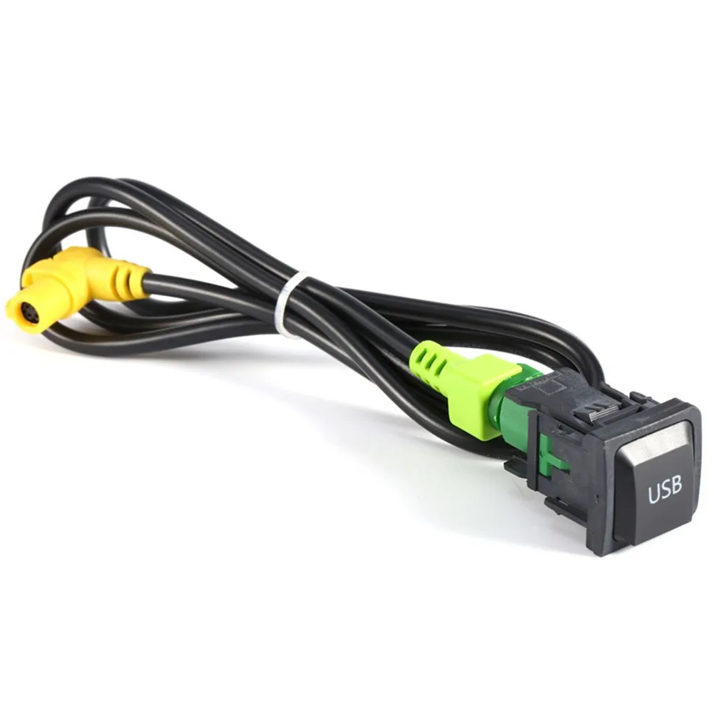 USB AUX переключатель кабельный жгут RCD510 RNS315 для V W Golf MK6 J e t a MK5 Sagitar Polo|Зажигалка| |