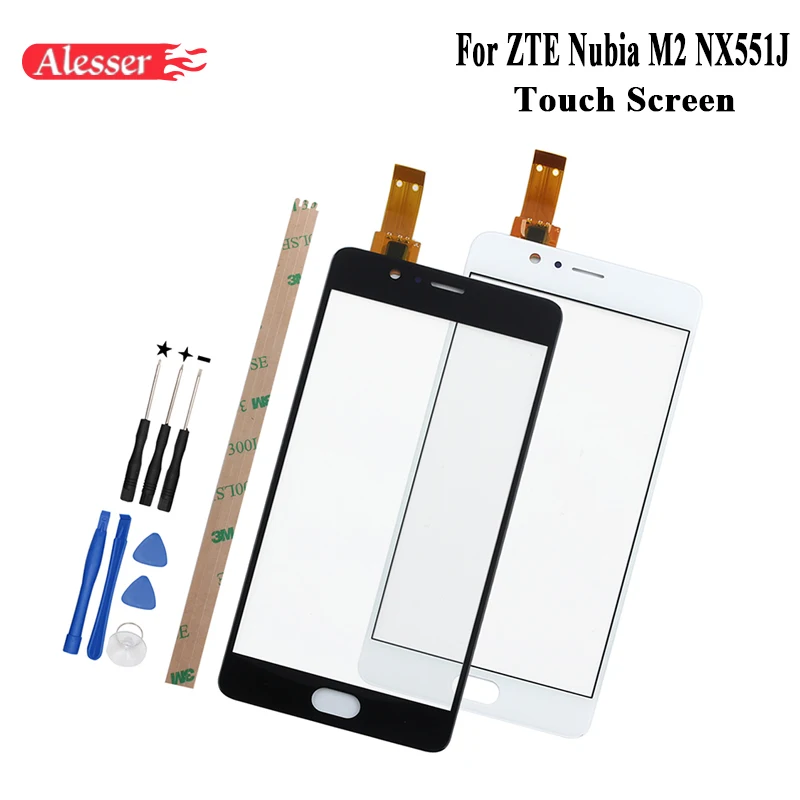 Alesser для zte Nubia M2 NX551J сенсорный экран Идеальный Ремонт Запчасти сенсорная панель с