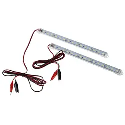 New-2pc 12 В автомобиль 15 Светодиодный 5630 SMD внутренний ленточный светильник лампа бар ВАН КАРАВАН аквариум