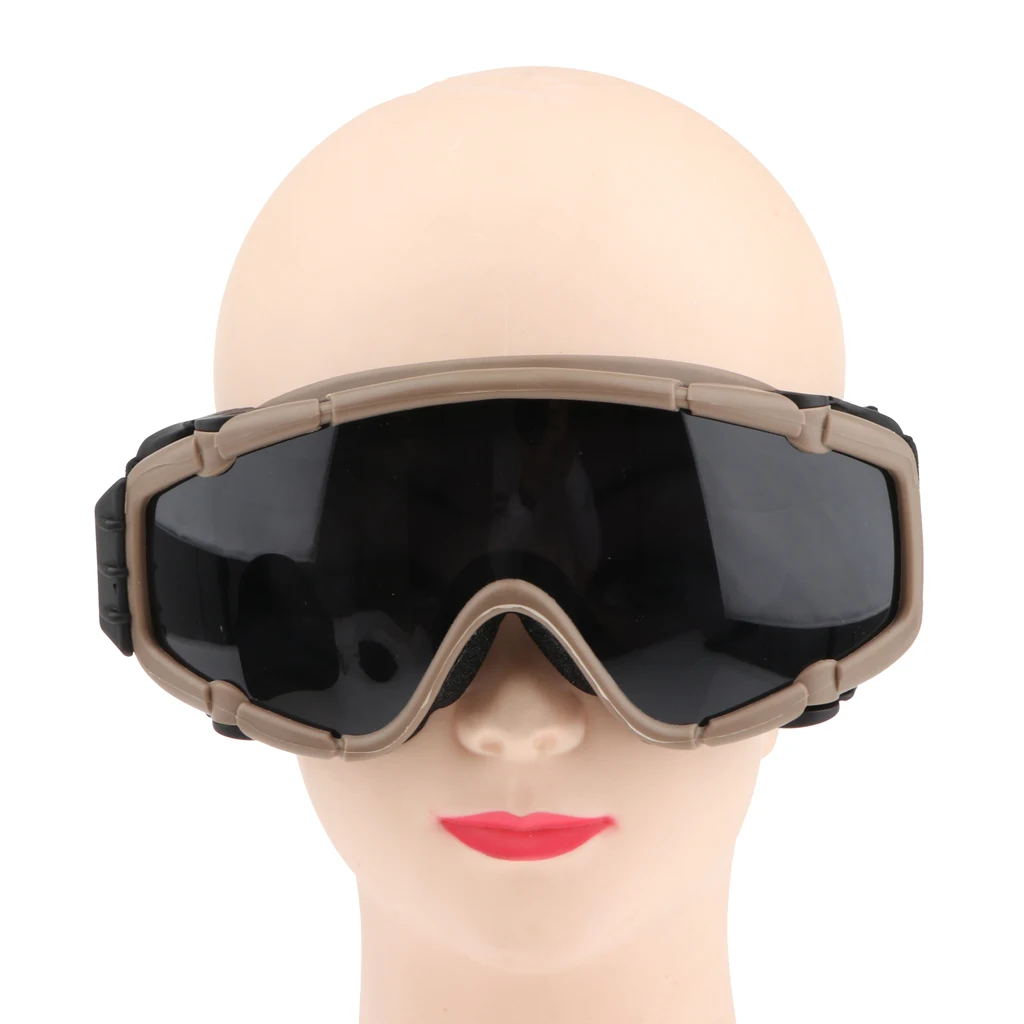 Unisex Outdoor Occhiali Di Sicurezza con Ventilatore Freddo Anti Fog/UV/Scratch/Polvere Degli Occhi Indossare Infrangibile Ad Alta Visibilità
