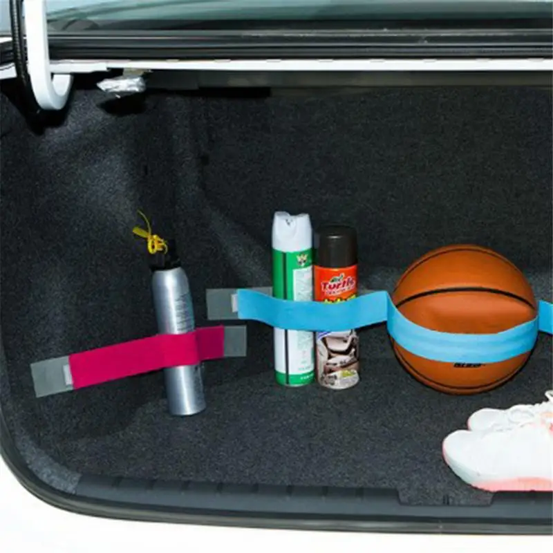 Автомобильный органайзер для багажника, эластичное устройство, Волшебная наклейка и концы, фиксирующая повязка, автомобильные аксессуары