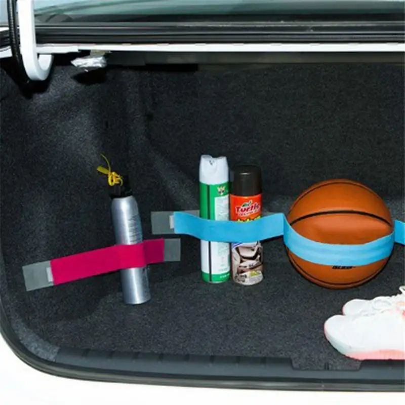 

Car Trunk Organizer Stowing Tidying Elastic Device Magic Sticker And Odds And Ends Fixing Bandage Car Accessories