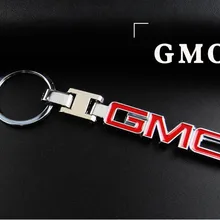 Тенденции моды Металл брелок для ключей автомобиля брелок кольцо для GMC Логотип BMW MINI Peugeot207/208/307/308 стайлинга автомобилей