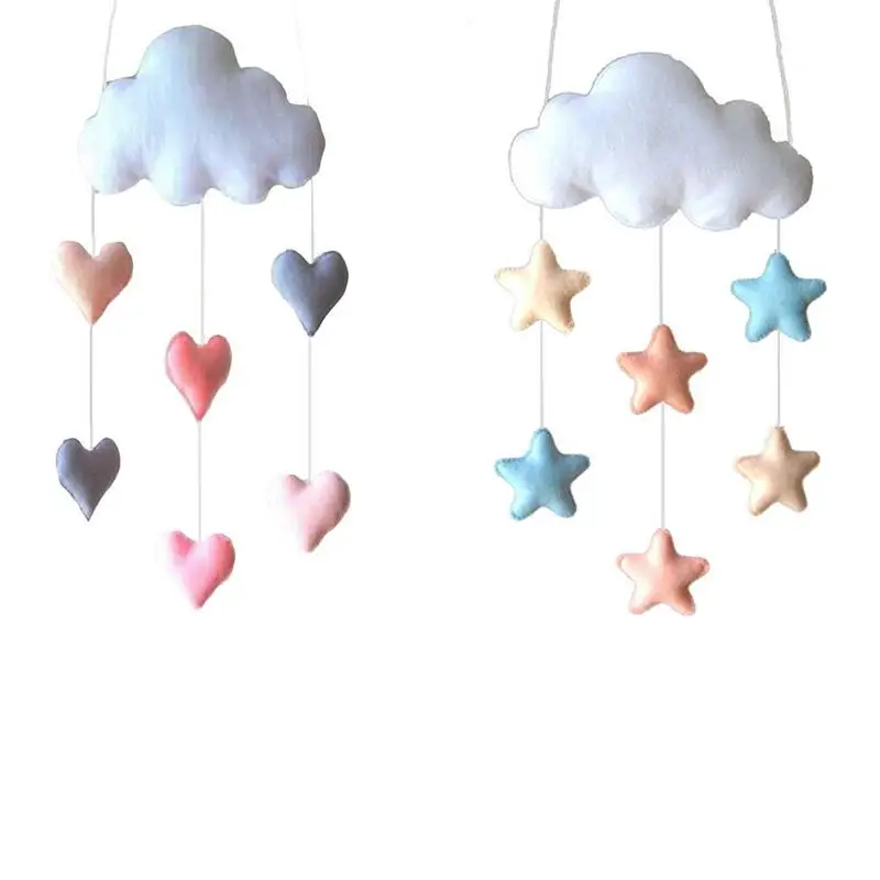 

Nordic Style Star Pendant Children's Room Decoration Toys For Crib Decoration Decorative Bed Hanging Children's Day Gifts