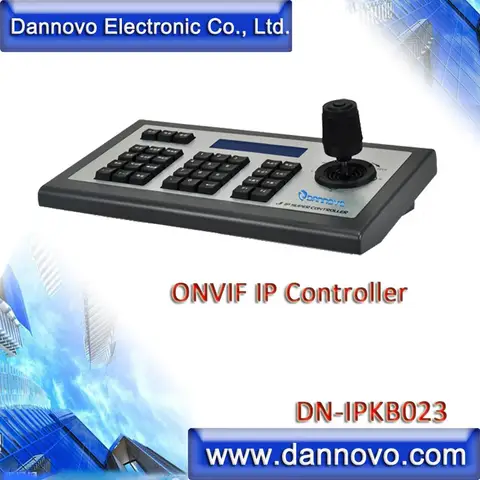 Controlador de Teclado de Rede Controle de Teclado para Câmera Frete Grátis: Dannovo Joystick Ptz Onvif Dn-ipkb023 ip