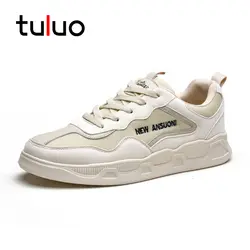 TULUO Новое поступление Спортивная обувь для мужчин летние дышащие удобные кроссовки на платформе для мужчин прогулочная Zapatos De Hombre