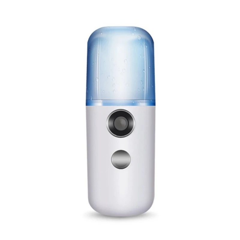 

Portable Mini Mist Spray Facial Moisturizing Usb Rechargeable Beauty Instrument Face Humidifier Daily Cooling Water Sprayer Wh