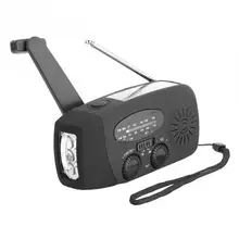 Портативный FM AM радио солнечной энергии мини радио приемник Многофункциональный Открытый Ручной радио плеер с светодиодный фонарик