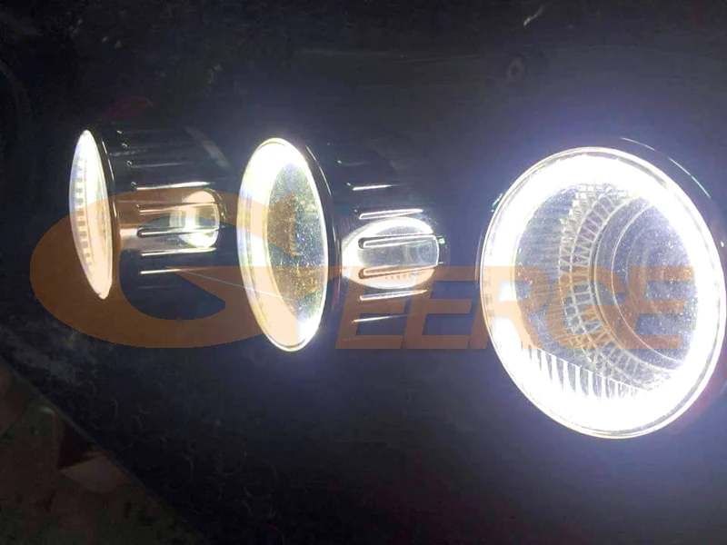  For Alfa Romeo Brera Spider 2005 2006 2007 2008 2009 2010 Excellent 8 pcs rings Super bright 3528 S - 32986455184