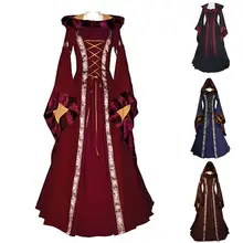 Classical Renaissance Medieval Central European Style Luxuries Female Cosplay Costumes Party Dress Femme Vestidos Size S-2XL