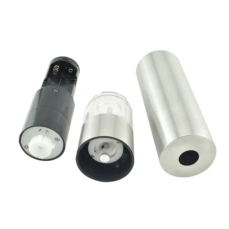 Best sell New Kitchen Automatic Electric Stainless Steel Salt Pepper Spice Mill Grinder