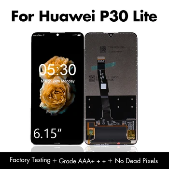 

for Huawei P30 Lite Display Nova 4E LCD Display Touch Screen Digitizer Assembly P30 Lite LCD Panel Original Free Shipping