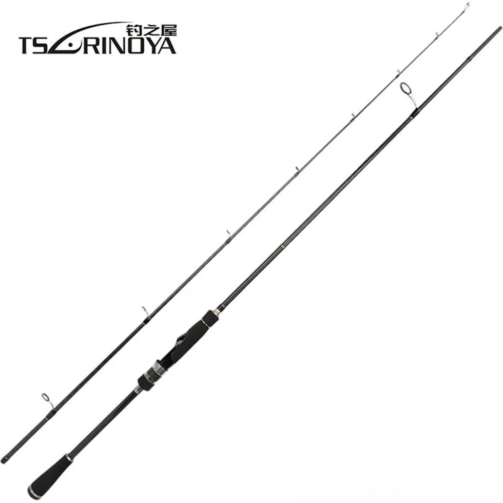 

TSURINOYA MYSTERY II Satwater Fishing Rod FUJI Ring 1.98m 2.1m Lure Weight 6-18g/7-21g Ultralight Carp Spinning Rod