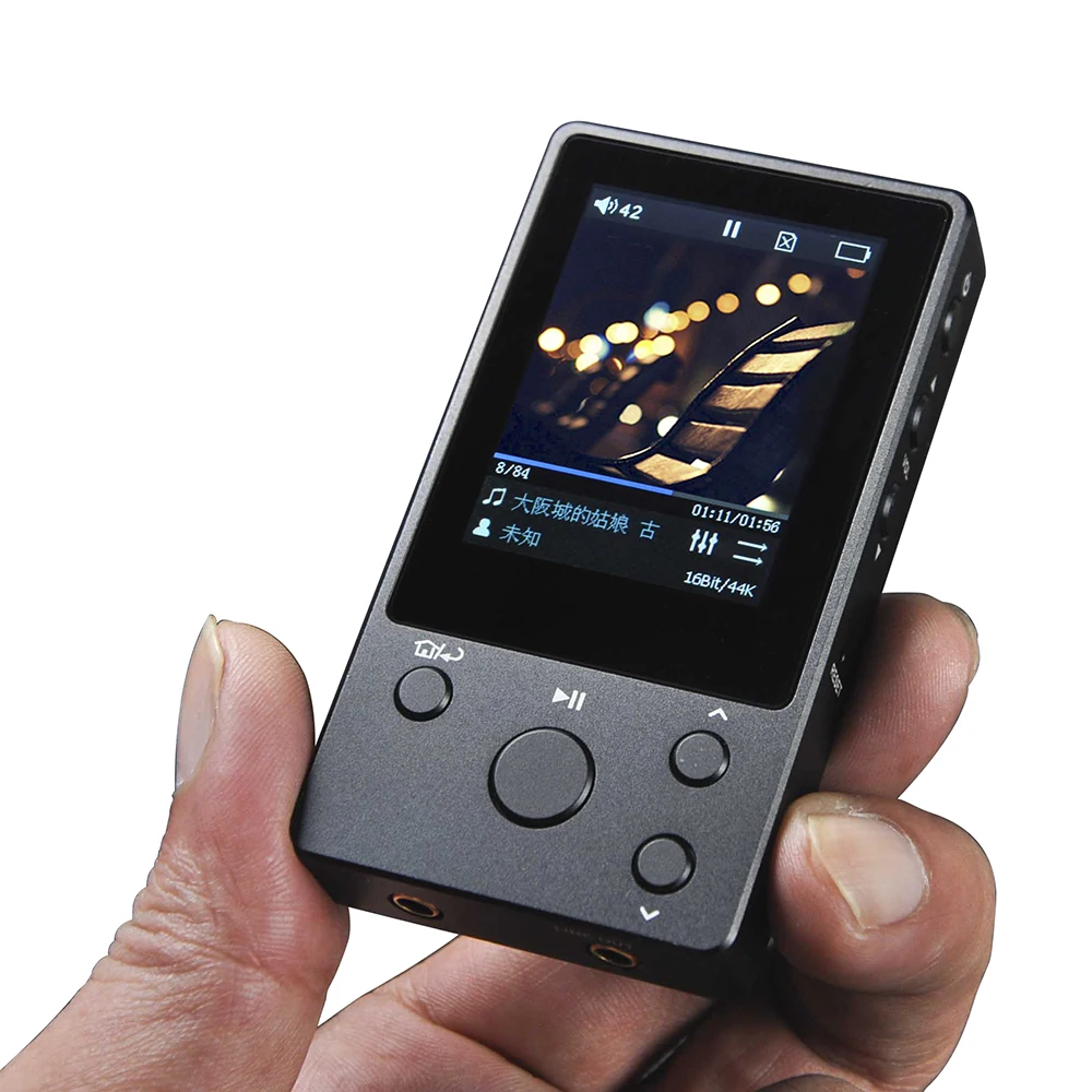 XDUOO Nano D3 Профессиональный музыкальный плеер без потерь HiFi HD ips экран 20 часов
