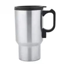 Автомобиль на основе нагрева нержавеющая сталь чашки чайник путешествия Кофе Чай с подогревом кружка двигатель горячей воды