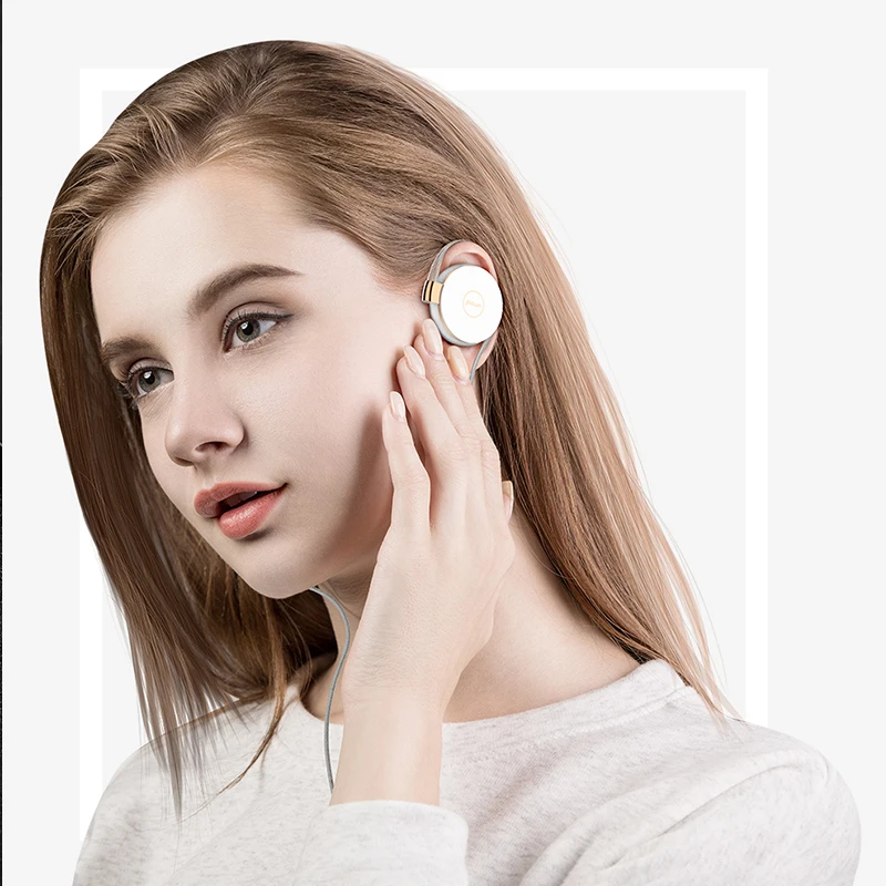 Super Bass Headphones Noise Canceling Headset Ear Hook Music Headphones with Mic For Ipods Computer Mp3 Player Mobile Telephone