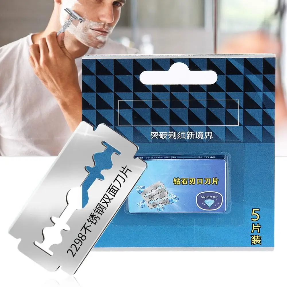 

5pcs Face Shaving Blades Manual Classic Double Edge Blade
