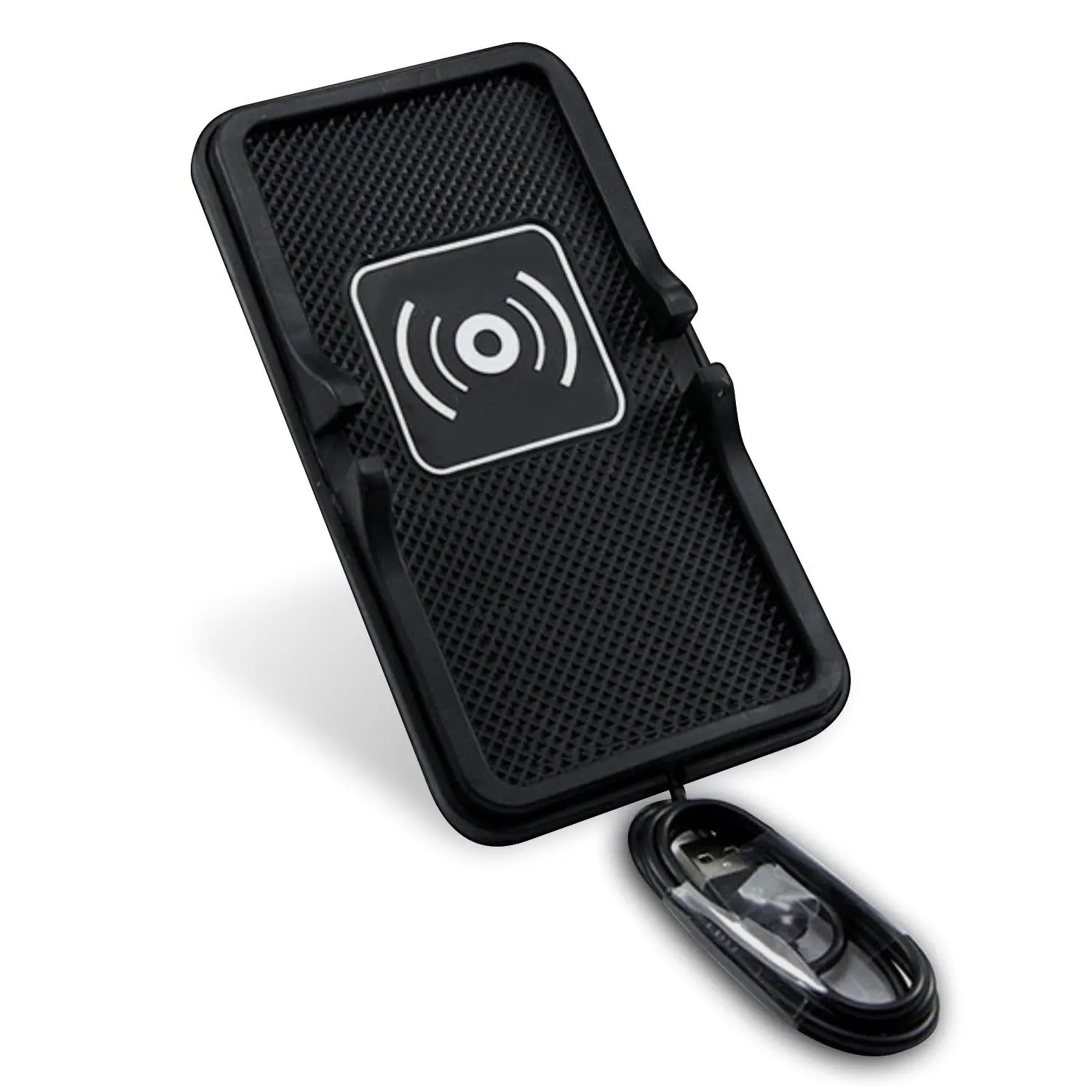 Qi Wireless Charger Car Phone Holder Mount Non-Slip Pad Mat for iPhone XS MAX XR