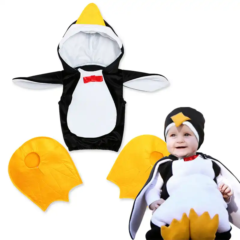Adorable Disfraz De Pinguino De Dibujos Animados Para Bebe Aliexpress