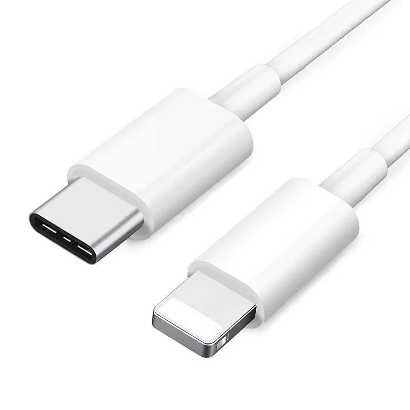 USB نوع C كابل ل فون XR XS ماكس نوع-C إلى الإضاءة كابل يو إس بي 2.0 سريع بيانات الشحن كابل لجهاز ماكبوك USB-C الإضاءة أبل