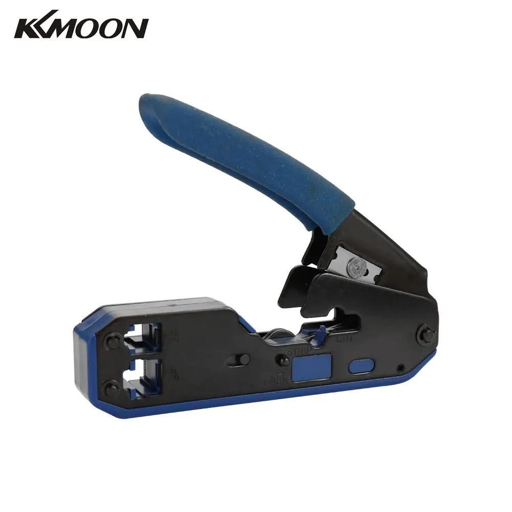 

Portable Ethernet Cable Crimping Tool Professional Terminals Crimper Plier Multifunctional Hand Tools Stripper Cuting