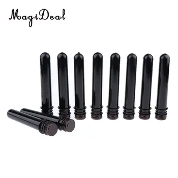 

10pcs 50ml Plastic Test Tubes Vial Sample Container with Caps