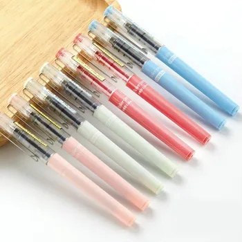 

Direct Liquid Type Roll-On Gel Pen Black Ink Color High Quality School Student Stationery And Office Supplies Pen1PCS