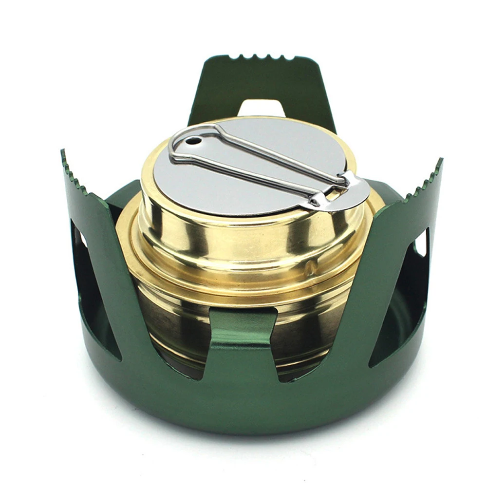 

Portable Alcohol Stove Mini Copper Alloy Ultra-light Spirit Burners Camping Alcohol Stoves Hiking Outdoor Camping Stoves Furnace