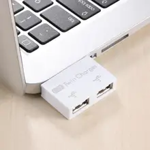 USB 2,0 Мужской на 2 порта USB 2,0 Женский двойной зарядное устройство 2 порта USB разветвитель концентратор адаптер конвертер Sup порт s только зарядка