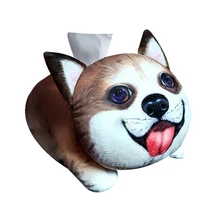 1 шт. Tissue Box Творческий мультфильм плюшевые коробка ткани контейнер для салфеток Организатор бумага держатель для спальня автомобили гостиная