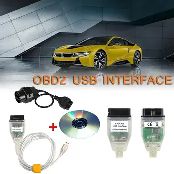 

For BMW OBD2 USB Interface For BMW-INPA / Ediabas-K + DCAN Allows Full Diagnosis From 1998 To 2008