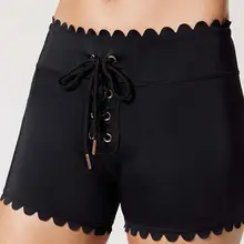 Женские шорты для йоги черные кружевные сексуальные нижние с высокой талией спортивные фитнес быстросохнущие шорты для тренировок в тренажерном зале леггинсы