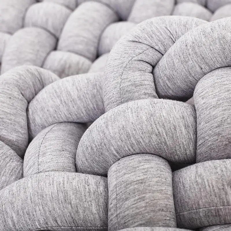 MINOCOOL Hand Woven Mat Baby Crawling Nonslip Mat Cushion Home Decoration Photography Props MINOCOOL Hand Woven Mat Baby Crawling Nonslip Mat Cushion Home Decoration Photography Props